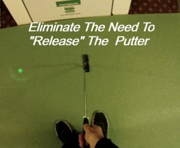 Eliminate The Need To Release The Putter With A Stabilized Lead Hand Grip