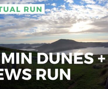 Virtual Running Videos | 30 Minute Dunes Virtual Run For Treadmill 4K | Virtual Exercise Video
