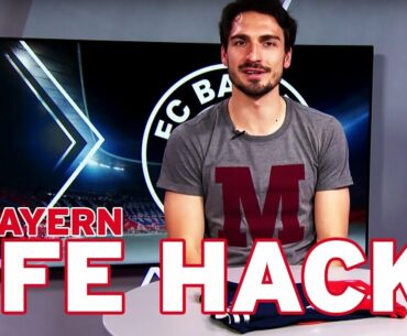 Mats Hummels: How to fold your football shirt | FC Bayern Life Hacks #1