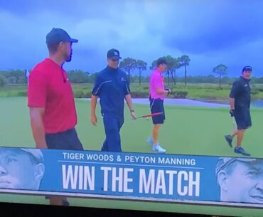 Tiger Woods And Peyton Manning Win The Match II - A Fun-To-Watch Sports Event