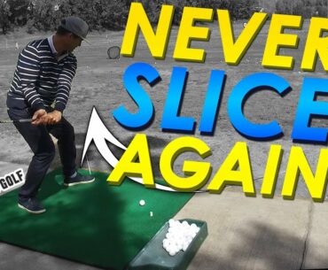 NEVER SLICE AGAIN | Golf Swing Setup Tips