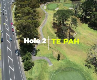 Hole 2 at Pupuke Golf Club - Te Pah