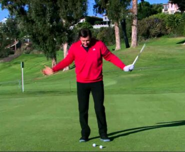 [HD] Nick Faldo - 100 Yard Wedge Shot Tips