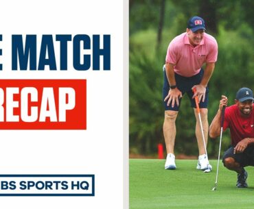 The Match Recap: Tiger Woods vs. Phil Mickelson, Tom Brady vs. Peyton Manning | CBS Sports HQ