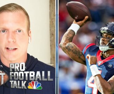 Chris Simms breaks down the art of the deep throw | Pro Football Talk | NBC Sports