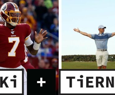Dwayne Haskins Over Under | Rory McIlroy wins | Tiki and Tierney