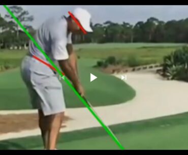 Tiger Woods 2017 swing vs. Setup 4 Impact Golf swing. Save your back!!!