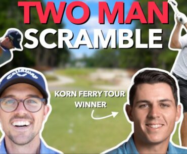 How Low Can We Go? Two Pro Golfers Scramble. | Bryan Bros Golf