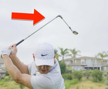 Playing With a Foldable 7 Iron Only! PGA Pro vs Amateur