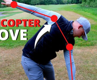 HOW TO MOVE THE UPPER BODY IN THE GOLF DOWNSWING