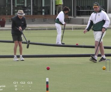 2019 Golf Croquet Trans Tasman Fordyce v Fletcher G1