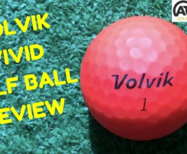 VOLVIK VIVID GOLF BALL REVIEW