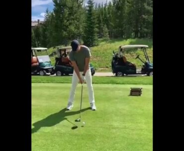 Tom Brady Driver Golf Swing