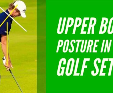 UPPER BODY GOLF POSTURE || Jared Danford Golf