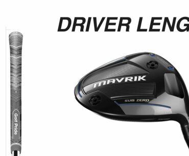 Is a Shorter Length Driver Better for Your Game? // Driver Length Distance & Accuracy Test