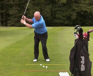 True or False in Golf - Left Foot Stays Down in Backswing?