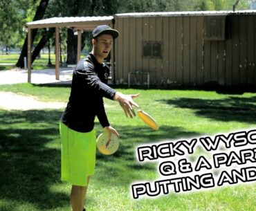 Ricky Wysocki 2017 Disc Golf Clinic - Q&A Pt. 1 - Putting & Grip