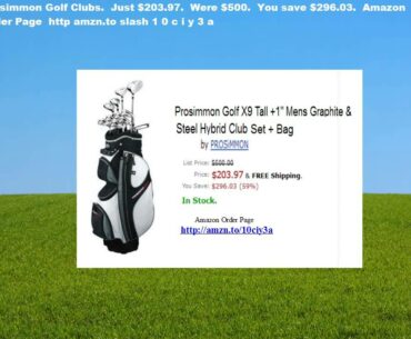 golf clubs | Prosimmon Golf Clubs