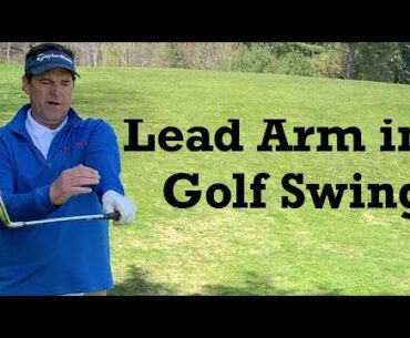 Role of the Lead Arm - Golf Swing Basics - IMPACT SNAP
