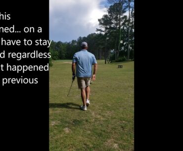 My best golf shot of all time, epic par 3 meltdown