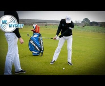 HOW TO PLAY A GOLF SHOT FROM A DOWNHILL LIE