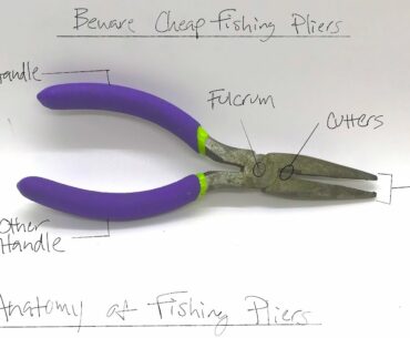 BEWARE OF CHEAP FISHING PLIERS  - Review of Bad vs Good Fishing Pliers Features - KastKing