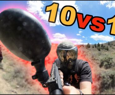 Playing Colorado Woodsball Paintball!!