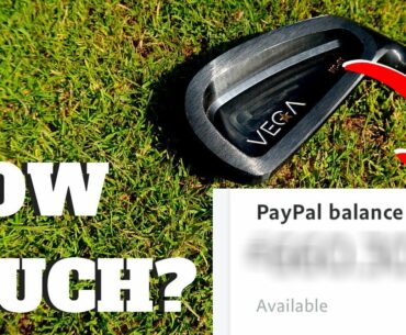 HOW MUCH MONEY DID I MAKE SELLING THE VEGA GOLF HEADS?!  (RESULTS)