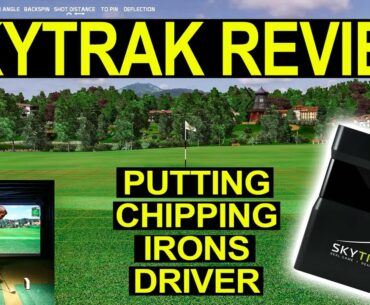 SKYTRAK - Golf Launch Monitor Review using Creative Golf 3D (Golf Simulator)