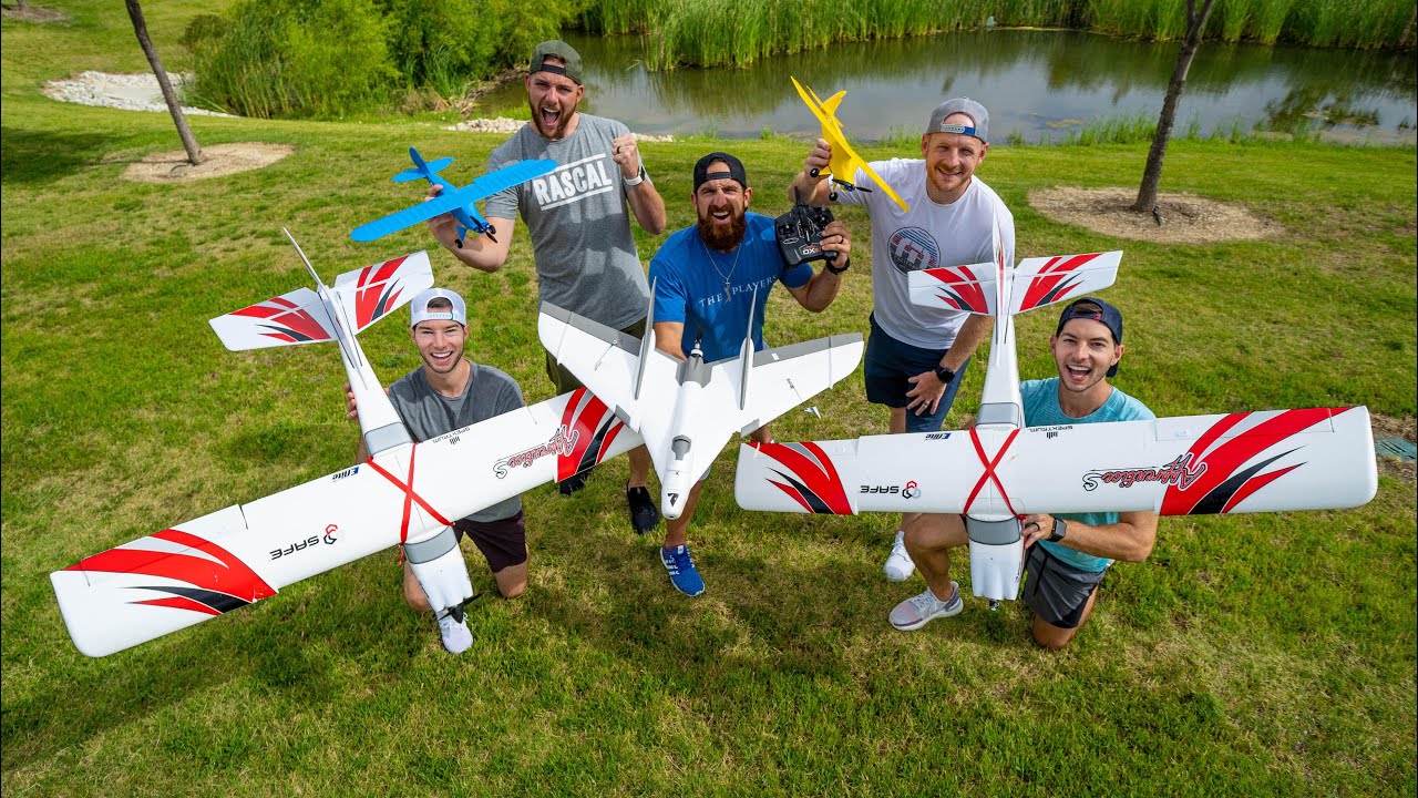 RC Airplane Battle | Dude Perfect RC Airplane Battle | Dude Perfect