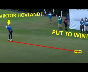Viktor Hovland birdies the last to win Puerto Rico Open 2020!!