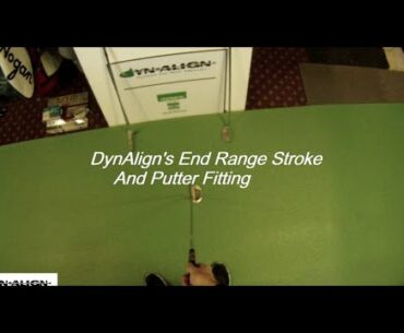 DynAlign End Range Putting Stroke & Putter Fitting Face & Toe Balanced, Torque Free Putters
