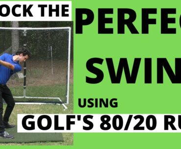 GOLF'S 80/20 RULE [Automatic PERFECT Golf Swing + BONUS Steep Downswing Fix]