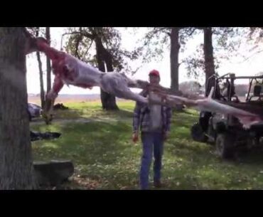 Skin A Deer in Less Than A Minute Using A Golf Ball