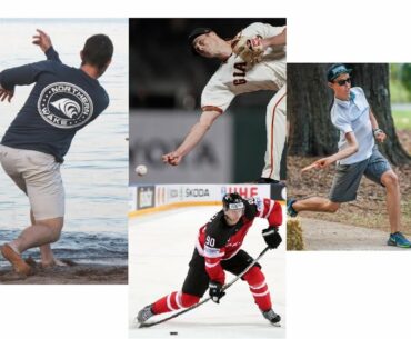 Learn Underhand Throw from Other Sports Perspective, Rock Skip, Submarine Pitch, Slapshot, Frisbee