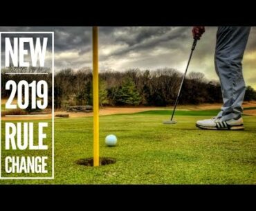 Leaving The Flag Stick In On Every Putt! (New 2019 USGA Rule Change)