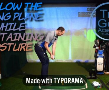 HOW TO SHALLOW THE CLUB WHILE STAYING IN POSTURE