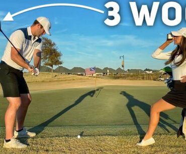 Wife Caddie Challenge | Brodie Smith Golf