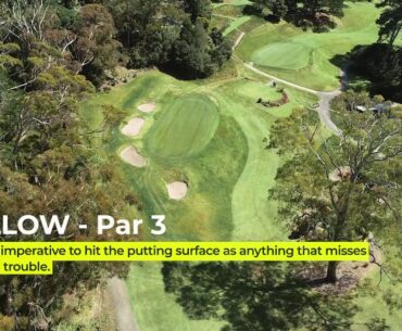 Hole 17 at Pupuke Golf Club - Hollow