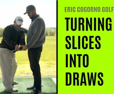 GOLF: Turning Slices Into Draws - Eric Cogorno Golf Lesson