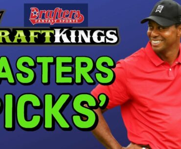 Fantasy Golf PICKS | Masters Picks and Rankings | DRAFTKINGS DFS GOLF STRATEGY