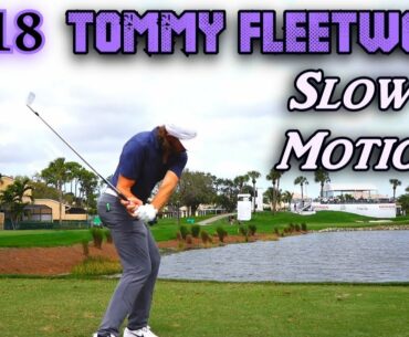 TOMMY FLEETWOOD 3/4 IRON SLOW MOTION GOLF SWING 1080 HD