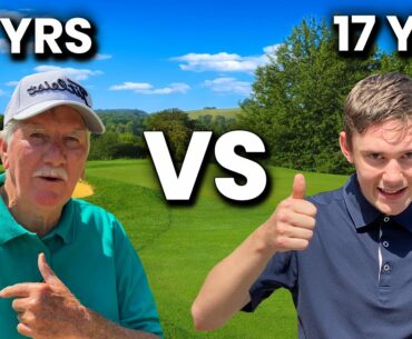 so what happens when a OLD GOLFER TAKES ON A YOUNG GOLFER ?