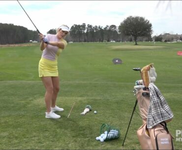 Golf Tip from Paige Spiranac: Avoid Coming Over the Top