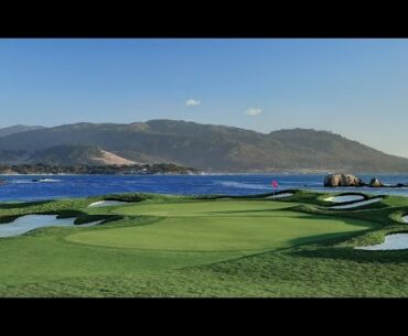 Limited Edition Pebble Beach Golf Links Pin Flags