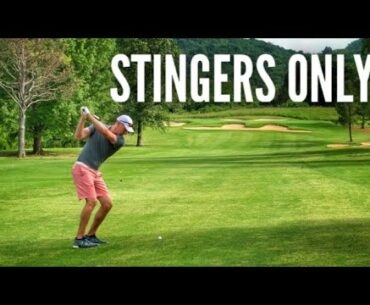 Hitting Stingers For My Tee Shot