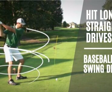 Golf: How To Hit Driver Longer and Straighter With Baseball Swings - Alex Fortey