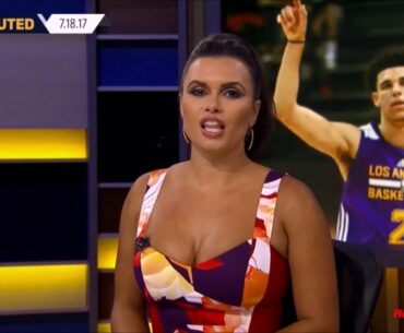 Joy Taylor Massive Cleavage Low Cut Dress