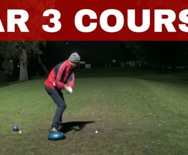 Golf Vlog test | Me VS Me on a Balance pad. Taking Training to the Course for Deep Learning