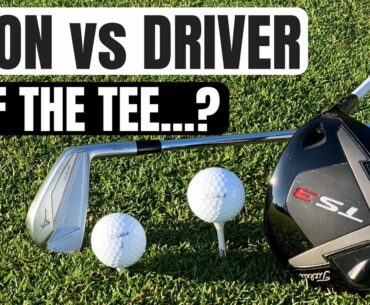 Driver vs Iron Off The Tee? Attack vs Playing It Safe